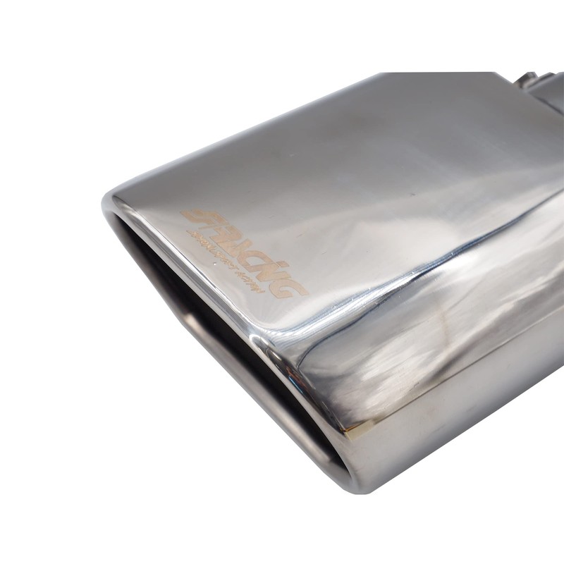 Simoni Racing TRX/16 Exhaust Tip Rectangular Inox