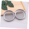 Kisangel 4Pcs Stainless Steel Sprouting Lids for Mason Jars Removable