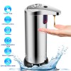 Unbranded Touch-Free Rechargeable Soap Pump Dispenser Auto Handfree Sensor Stainless