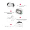 Smart Neck Massager Intelligent Electric Pulse Vertebra Cervical Massager RelaxerWhite