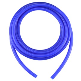 Ucreative 10FT ID 1/4" (6mm) High Temperature Silicone Vacuum Tubing Hose 130PSI Max Pressure Blue