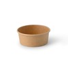BIOZOYG 50 x Cardboard Ice Cream Cups, 100 ml, Brown,