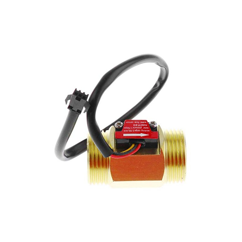 tooloflife HA7694C Water Flow Sensor POWERTOOL Hall Effect Flow Meter