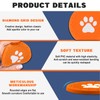 Piburth 4 Pack Car Cup Holder Coasters, Dog Paw Insert