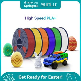 High Speed PLA+(PLA Plus)/ High speed matte PLA High Flow Speedy 3D Printer PLA Filament, Designed for Fast Printing, Good for Fast Printing:_High speed PLA+ Yellow