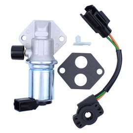 MOTOKU TPS Throttle Position Sensor and IAC Idle Air Control Valve for Ford Bronco F-350 F-250 F-150 E-350 E-250 E-150 Econoline Club Wagon 1994-1996