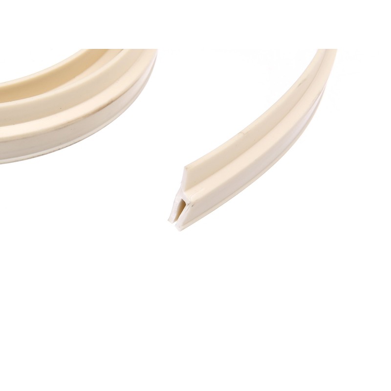 Rubber piping for headlight in grey-white for SR
