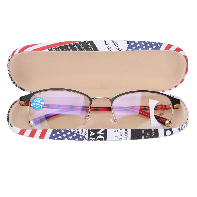 Zoom Presbyopic Glasses Blue Light Blocking Reading Glasses Unisex Elderly
