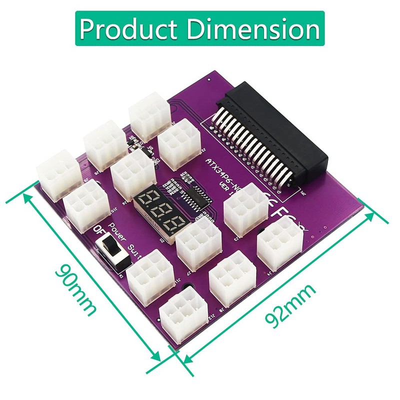 LeHang Upgrade Version Power Supply Breakout Board with 12 PCS