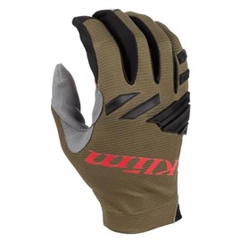 KLIM Men's XC Lite Off-Road Motorcycle Gloves -Size 2XL - Winter Moss