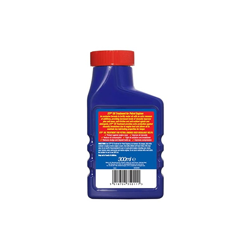 STP GST60300EN12 Oil Treatment for Petrol Engines 300 ml