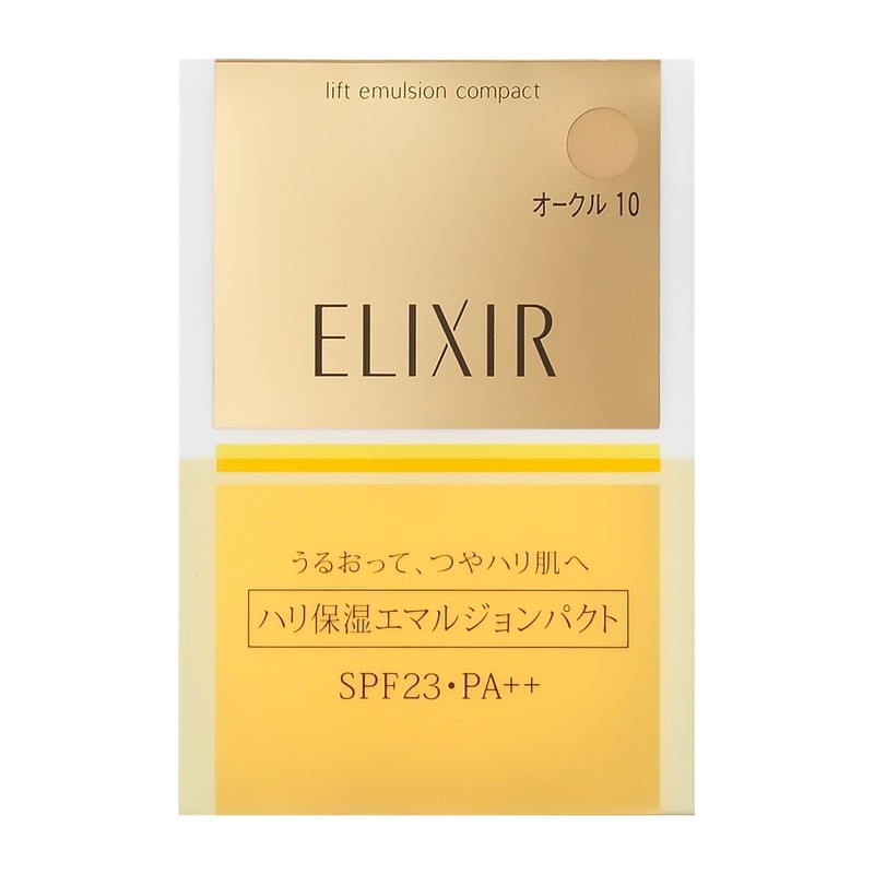 Elixir Superiel Lift Emulsion Pact Ochre 10 (SPF23/PA++) (Refill) 0.4