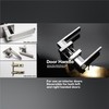 Exterior Door Lock Set with Deadbolt, Front Door Handle Set