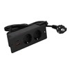 Recessed Socket 2 Outlets with PD20W USB C USB A