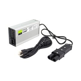 48V 6A Battery Charger for Yamaha Golf Cart G19 G22 with 2 Pin Plug, 48 Volt 6 Amp