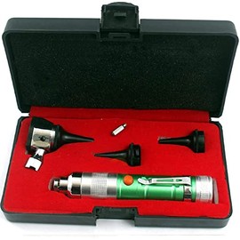 AAPROTOOLS New Veterinary Otoscope Set Animal Diagnostic + 1 Free Bulb A+ Quality