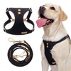 Dog Harness, No Pull Dogs Harness and Multi-Function Leash Set