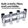 4 Rod Fishing Rod Rack for Boat, Stainless Steel Rod