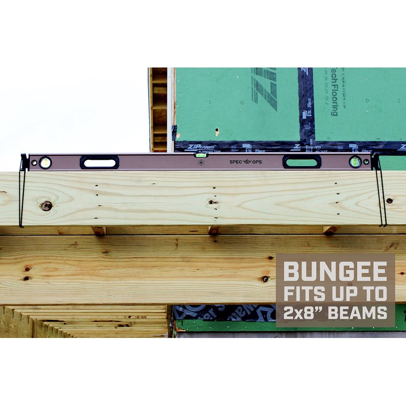 Spec Ops Tools 48" Box Beam Level, Tourniquet Bungee System,
