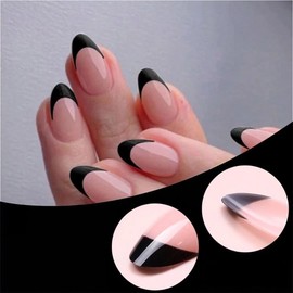 120 Piezas Uñas Postizas, Uñas Postizas Cortas, Uñas Press On Cortas | Naturales Uñas Postizas para DIY Manicura Cubierta Completa Uñas Postizas False