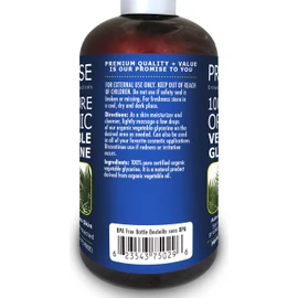 270ml (9oz) ORGANIC GLYCERINE Oil 100% Pure Certified Softens & Moisturizes Skin, Versatile Skin Care UV Protected, Made in Canada (Glycerine, 270ml)