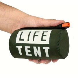 Life Tent + Blanket + 32 Ft Rope - Color: Green