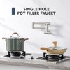 Aktines Pot Filler Faucet with Knob Switch, Wall Mount Over