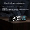 Abovsare Digital Clock for Bedroom, Clocks for Living Room Decor,