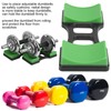 1Pair Home Dumbbell Frame Stand Prevent Rolling Dumbbell Rack Holder