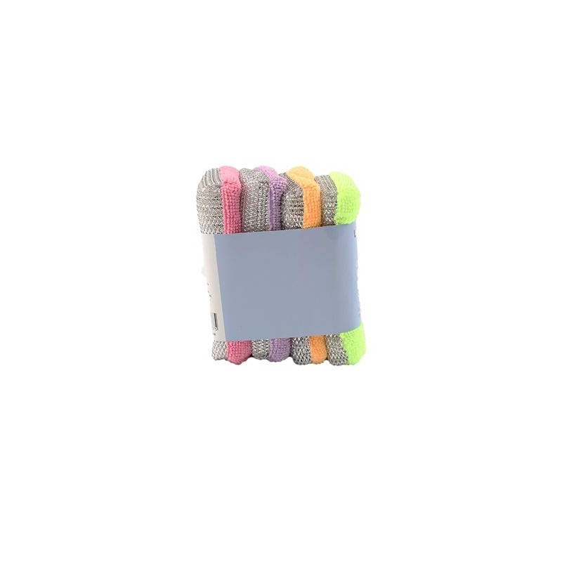 Lakeland Dual Action Microfibre Cleaning Sponge & Scourer Pads -