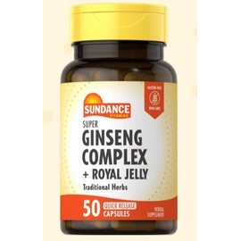 Sundance Vitamins Super Ginseng Complex Plus Royal Jelly