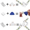 loodyed LED Strip Connector 5 Pin 12mm Kit Include L