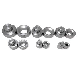 6 Piece Dimple Die Set 1/2" 3/4" 1" 1 1/4" 1 1/2" 1 3/4"
