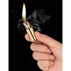 PPFISH Mini Brass Lighter - EDC Peanut Lighter Keychain -