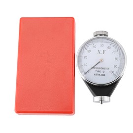 Rubber Tire Durometer Digital Hardness Tester Meter Large LCD Display Shore Type A/O/D Dial Value 0-100 Degrees for Micro-Porousmaterials Made of Foaming Agent in The Plastic(Type O)