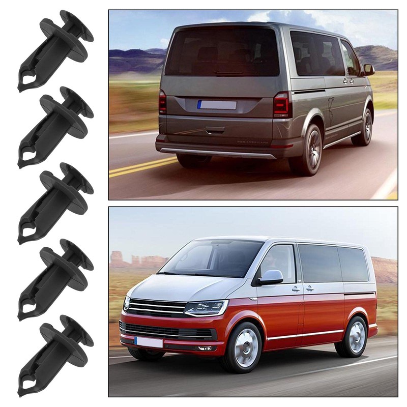 50x Black Clip Mount Holder for VW Transporter T4 T5