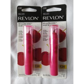 Revlon 2 Revlon Kiss Balm 030 Sweet Cherry Lasting Hydration SPF20 Read Description