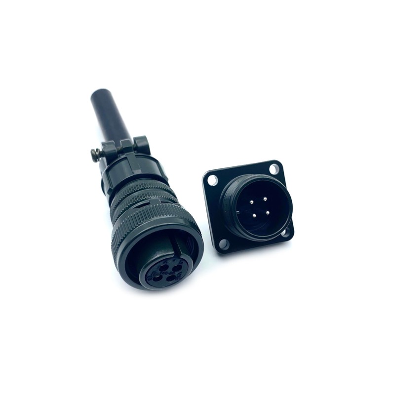 1 Set MS3106A14S-2S MS3102A14S-2P Industrial Circular Connector, MIL-DTL-5015 Series Threaded
