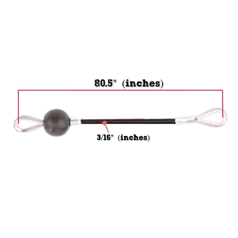 TreadLife Fitness Cable w/Hook Assembly - Replacement for Bowflex Xtreme