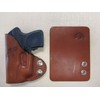 Ruger Lcp with Crimson Trace Trigger Guard Laser Brown Wallet