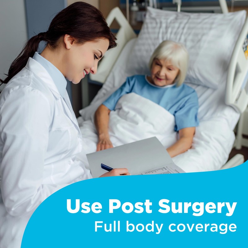 Aquation XL Body Cloth – 12.5x7.5" No-Rinse Cleansing Wipes with