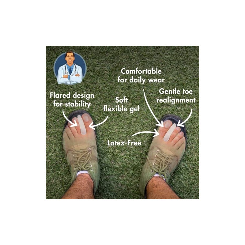 Dr. Frederick's Original Flared Gel Toe Spacers (Regular)