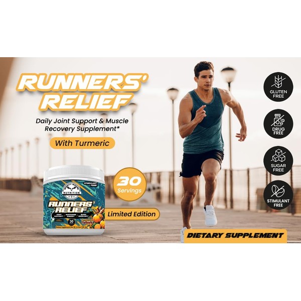 MIGHTY MOOSE Runners' Relief - Joint Support & Muscle Recovery