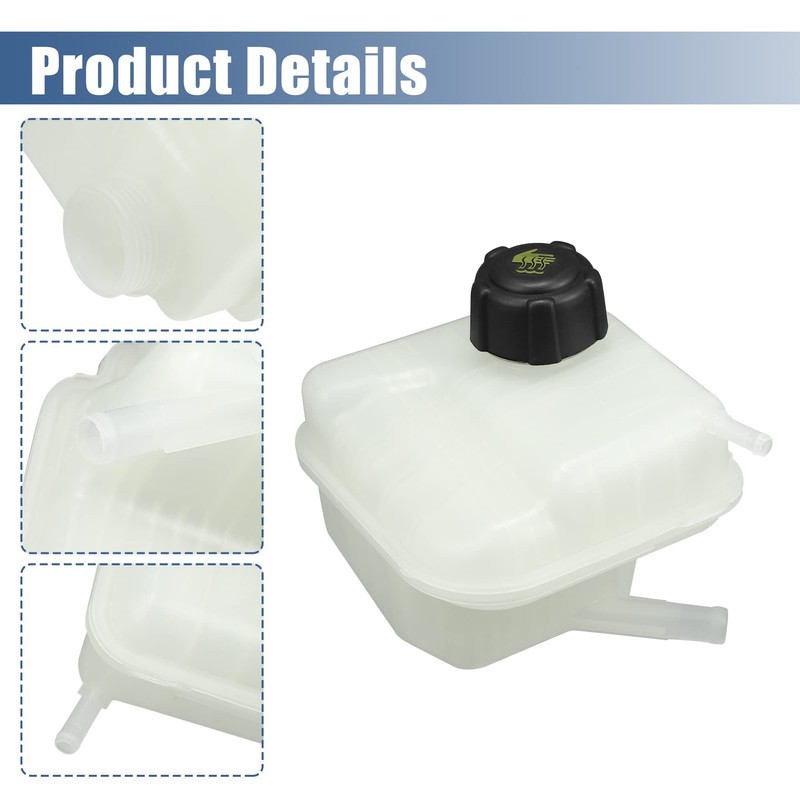 X AUTOHAUX 21721-JD00B Car Auto Coolant Overflow Reservoir Expansion Tank