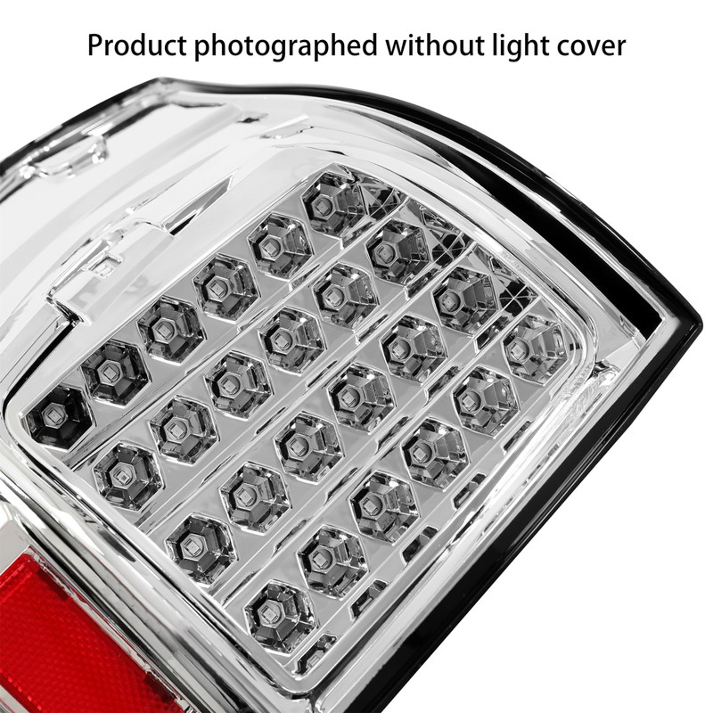 HECASA Tail Lights Compatible with 2007-2013 Toyota Tundra Pickup Truck