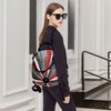 DEEVORCA Women Backpack Fashionable Double Shoulder Bag Detachable Shoulder Strap