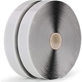 LLPT Butyl Tape Black 1 Inch x 33Ft 2 Pack Tight Seal for Leak Proof EPDM RV Repair Window Glass Sealing Roof Pipe Patching (BST232)