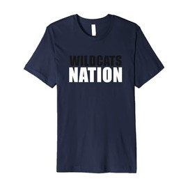 Maxwell Public Wildcats Nation HS Premium T-Shirt