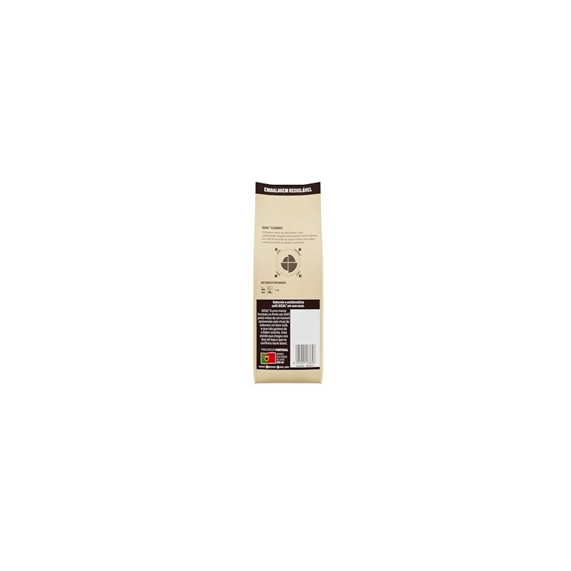 Sical Portuguese Roasted Whole Coffee Beans - 220 grams /