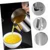 Gatuida Filtered Oil Pot Stainless Steel Strainer Steel Strainer Easy